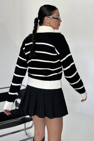 Pull - Noir et blanc