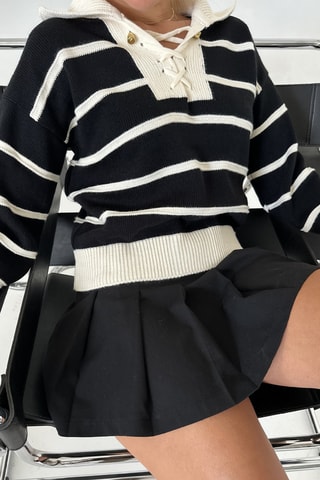 Pull - Noir et blanc