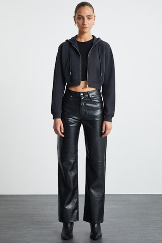 Sweat curta - Antracite