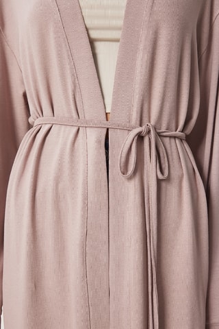 Casaco comprido - Bege