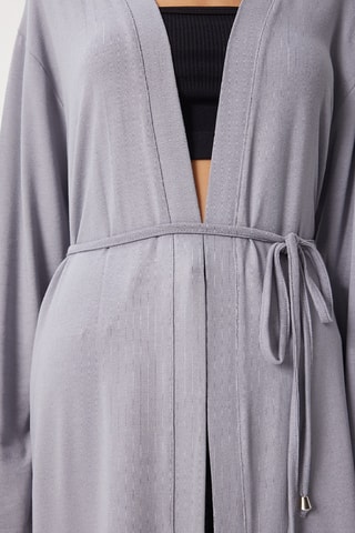 Casaco comprido - Cinzento