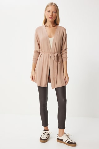 Casaco comprido - Camel