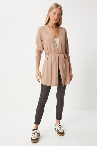 Casaco comprido - Camel