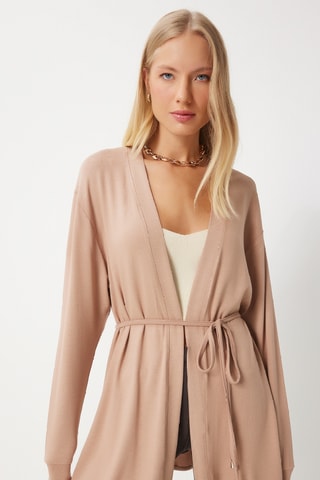 Casaco comprido - Camel