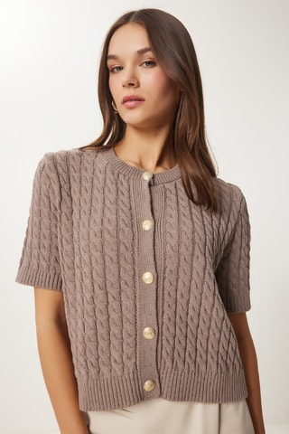 Casaco de malha - Toupeira