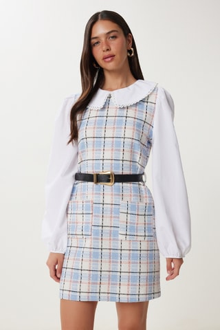 Vestido direito - Preto