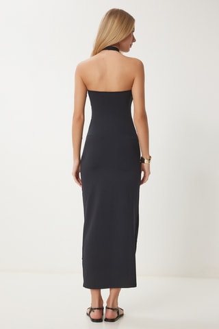 Vestido direito - Preto