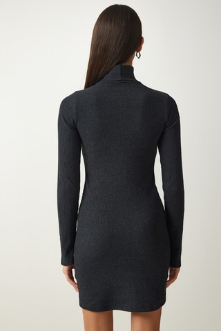 Vestido-camisola - Antracite