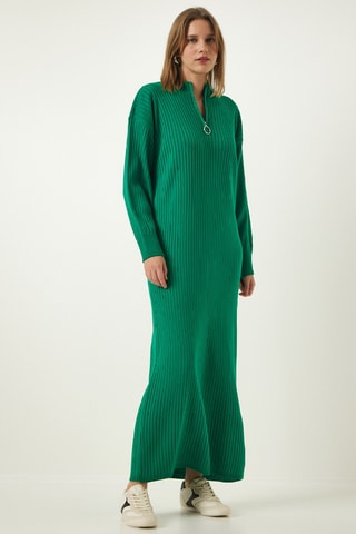 Robe pull - Vert clair