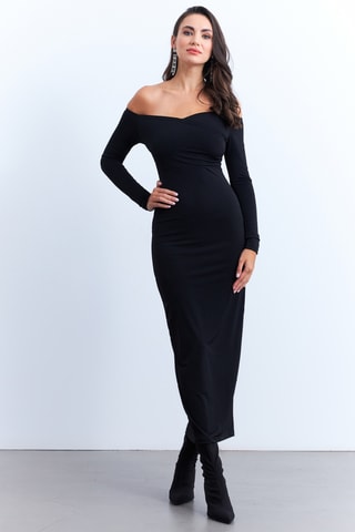 Robe longue - Noir