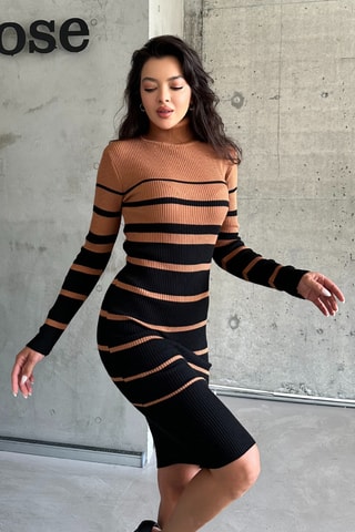 Robe pull - Bleu marine