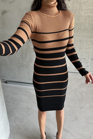 Robe pull - Bleu marine