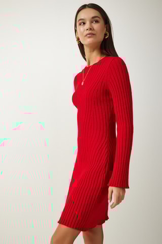 Vestido-camisola - Vermelho