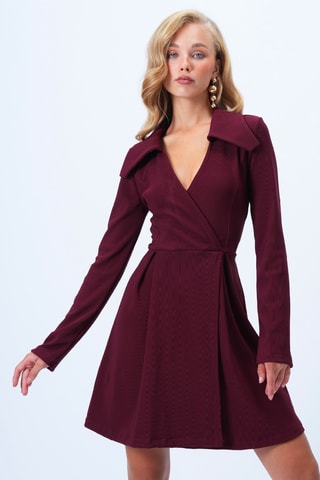 Vestido estilo patinadora - Violeta