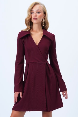 Vestido estilo patinadora - Violeta