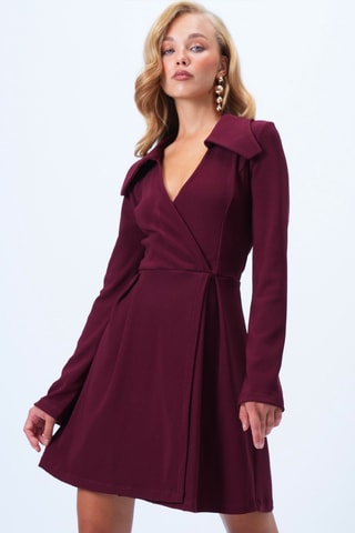 Vestido estilo patinadora - Violeta