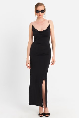 Vestido comprido - Preto