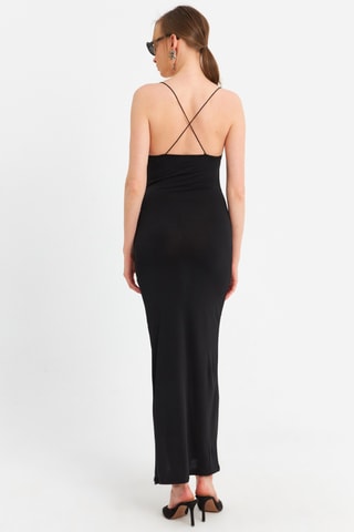 Vestido comprido - Preto