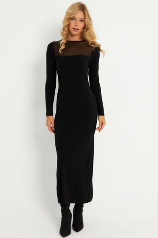 Vestido comprido - Preto