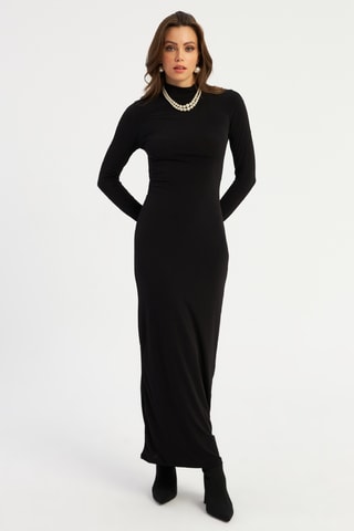 Vestido comprido - Preto