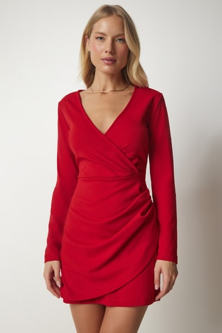 Vestido justo - Vermelho
