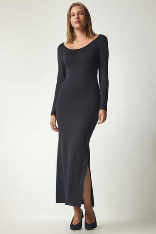 Vestido comprido - Preto