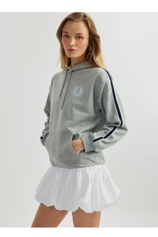 Vestido efeito ilusório - Cinzento-escuro