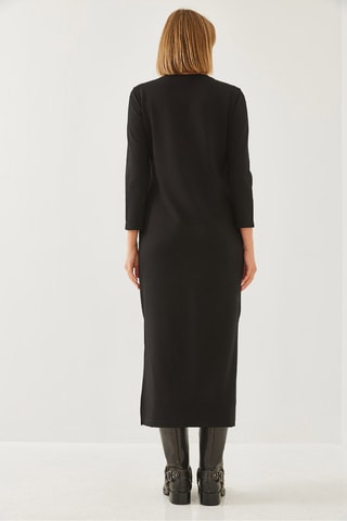 Vestido direito - Preto