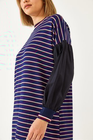 Robe droite - Bleu marine