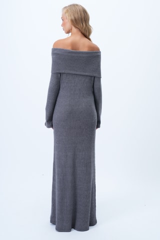 Robe longue - Anthracite chiné