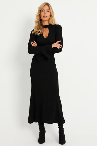 Robe longue - Noir