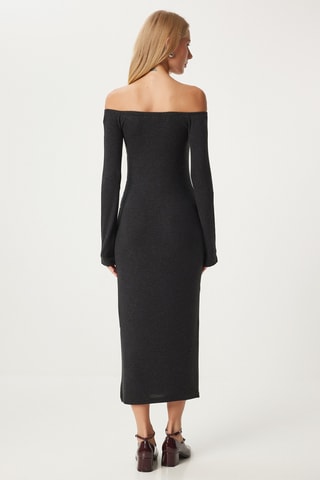 Vestido direito - Antracite