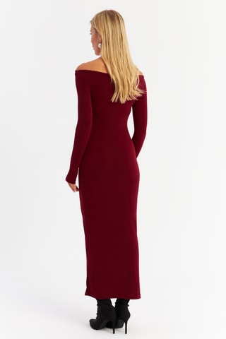 Robe longue - Bordeaux