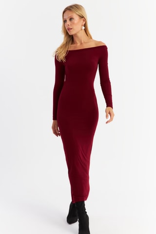 Robe longue - Bordeaux