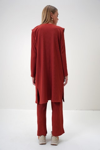 Ensemble 3 pièces - Rouge brique