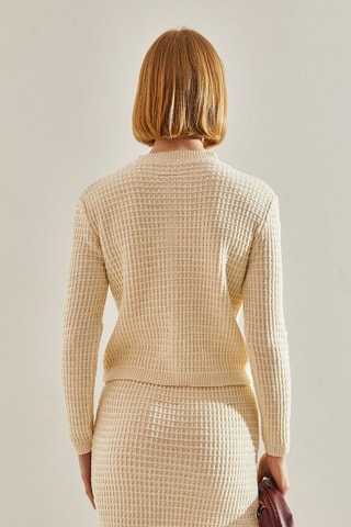 Veste et jupe droite - Beige