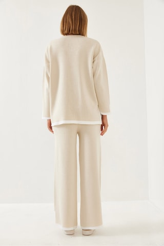 Pull et pantalon regular - Beige