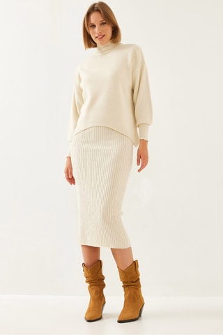 Pull et robe pull - Beige