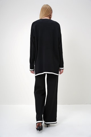 Tunique et pantalon regular - Noir et blanc