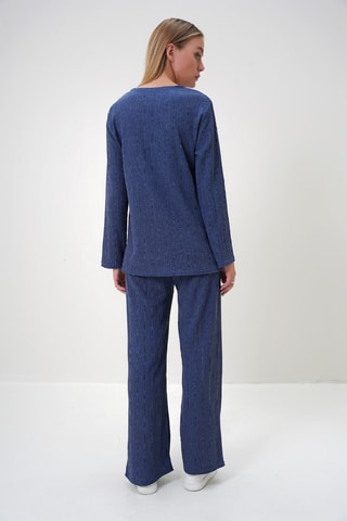 Gilet et pantalon regular - Indigo