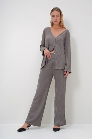Gilet et pantalon regular - Gris