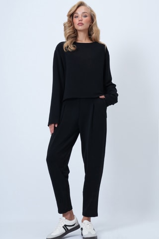 T-shirt et pantalon - Noir