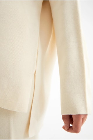 Pull et pantalon regular - Ecru