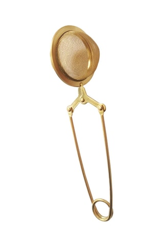 Pince à thé en acier inoxydable - Doré