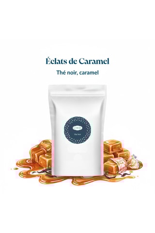 Thé Noir : Éclats de Caramel