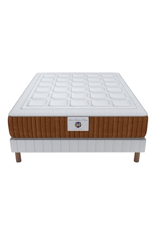 Ensemble matelas à mémoire de forme et sommier Amboise - Epaisseur 28 cm - Ferme