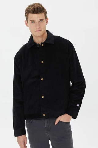 Veste en velours - Noir