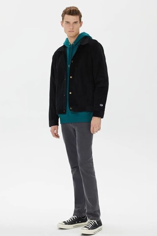 Veste en velours - Noir