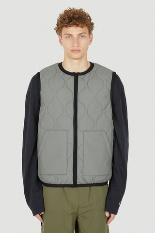 Doudoune sans manches - Gris