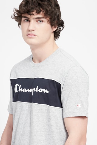 T-shirt Gris clair chiné